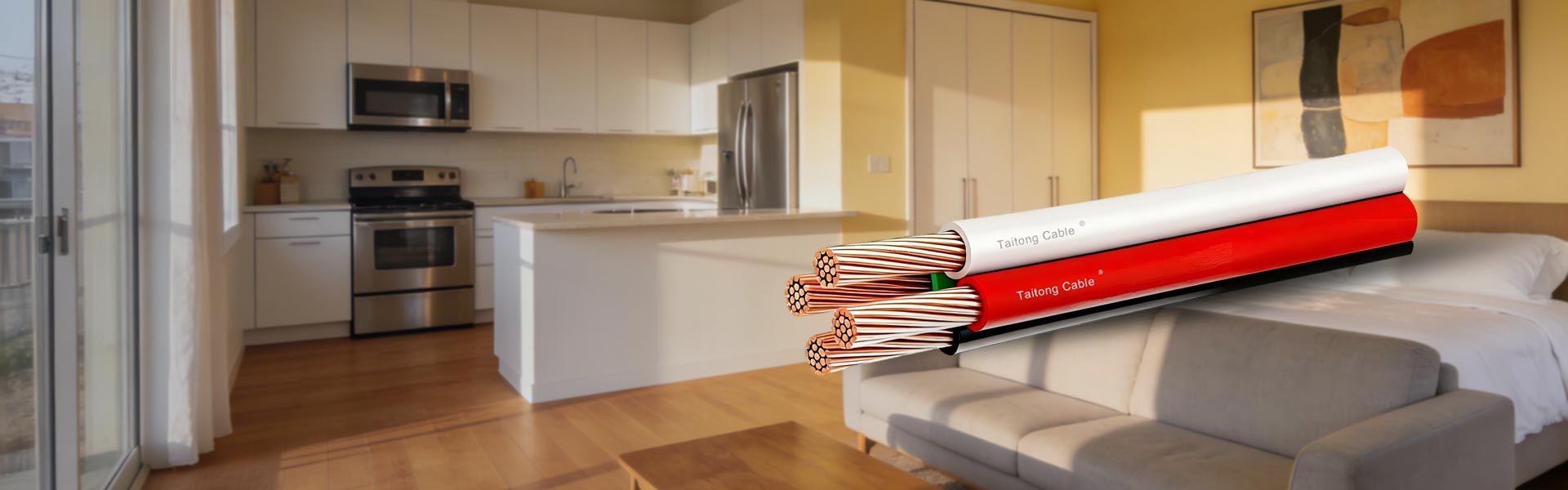 Yaşayış binasının tellərinin sabit çəkilməsi