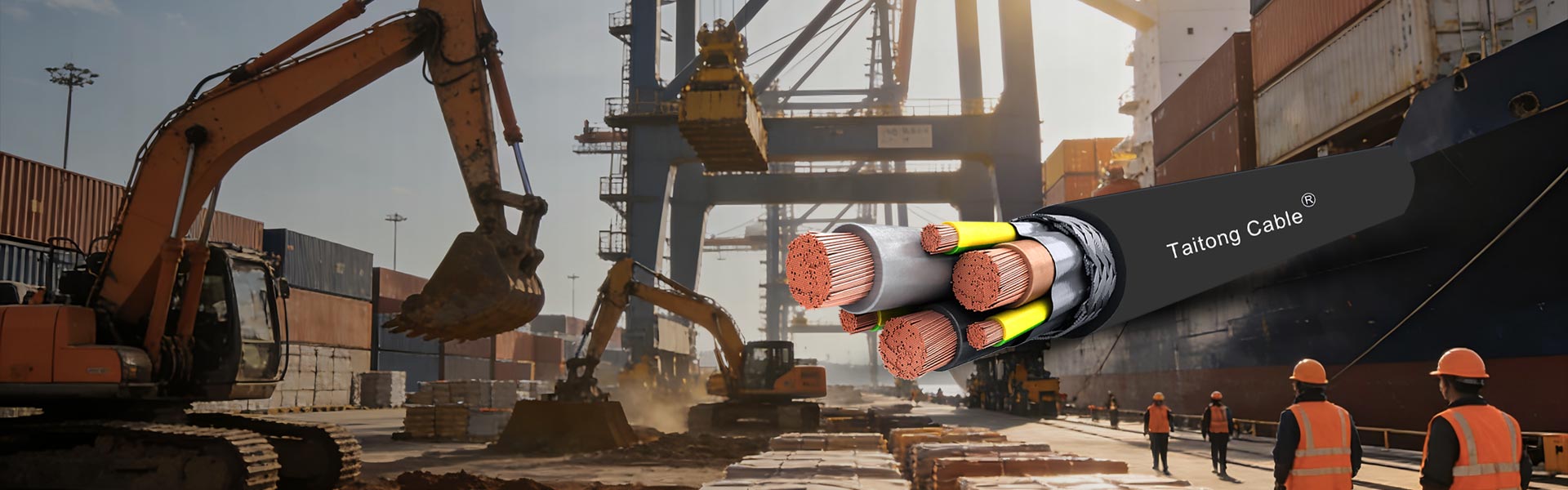 Ümumi rezin örtüklü çevik kabellər